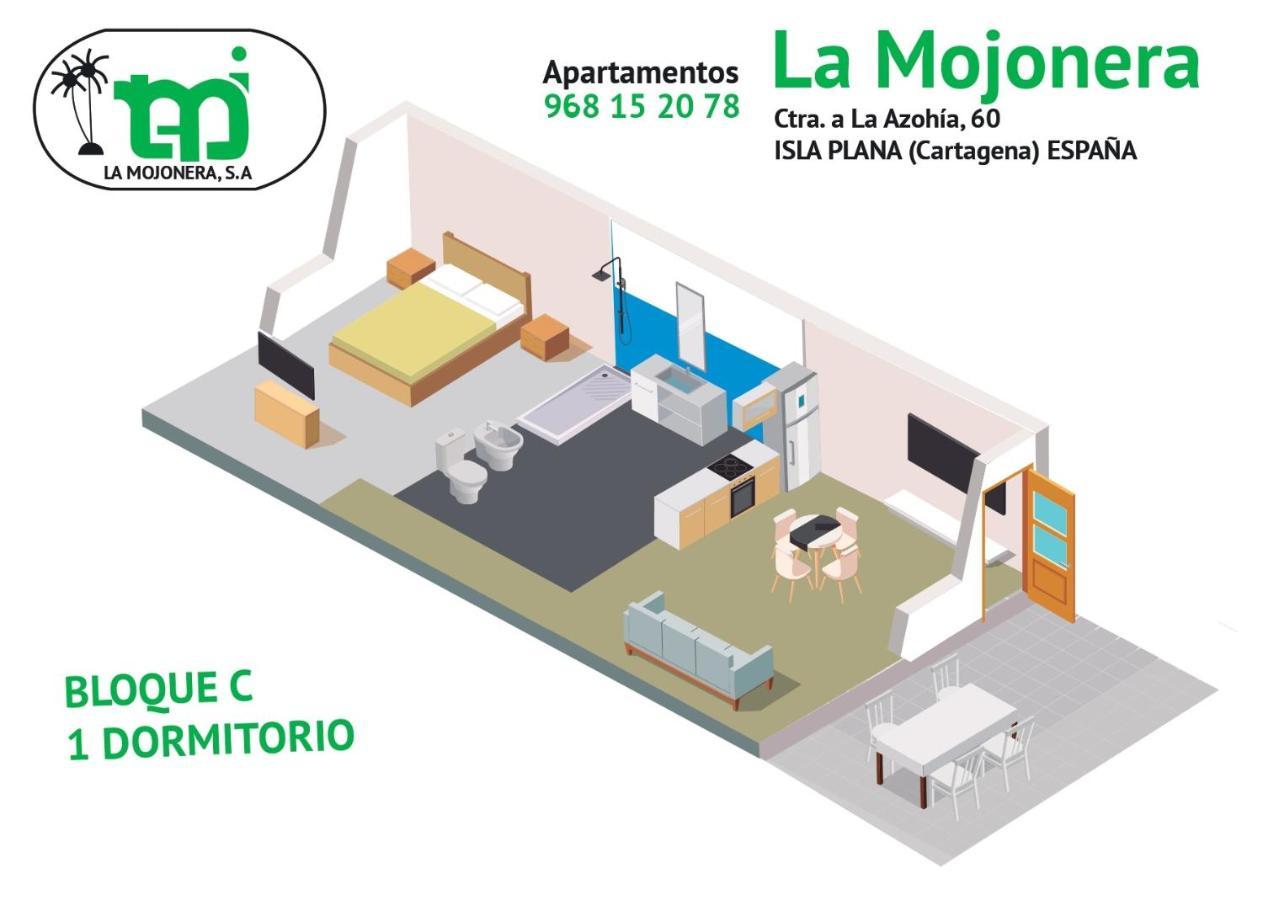 Апартаменти La Mojonera Ісла-Плана Екстер'єр фото